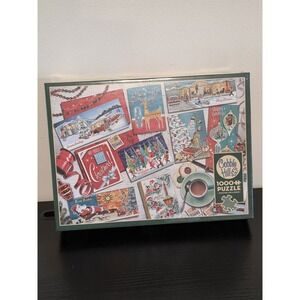Puzzle. Jigsaw Puzzle. Cobble Hill Christmas Puzzle, 1000 Pieces